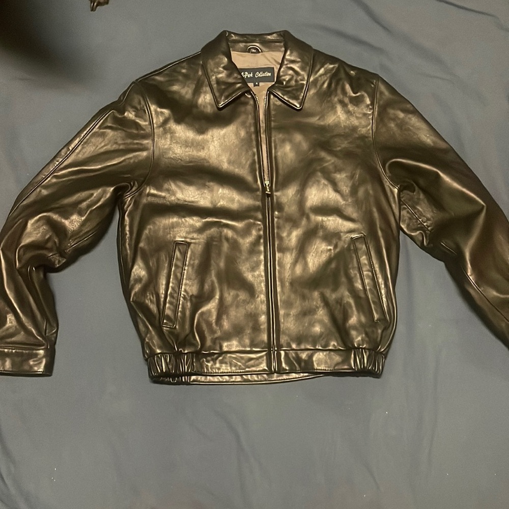 Leather jacket